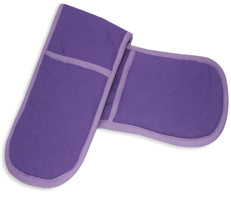 Двойные перчатки для духовки размер 18x92 см 100% хлопок внешний и внутренний полиэстер