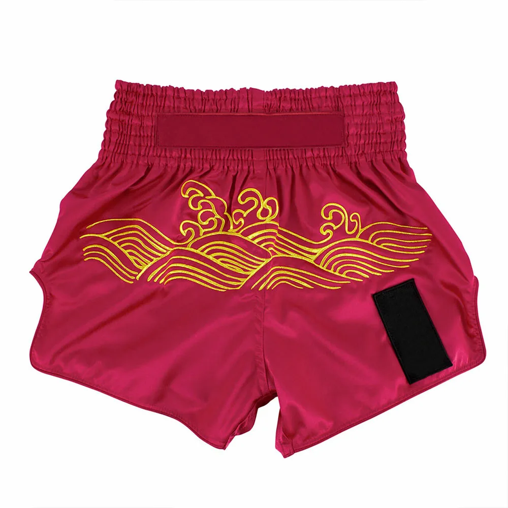 Oem Factory Wholesale Plain Stretchy Fight Mma Kick Boxing Muay Thai Martial Arts Fight Shorts Plus Size