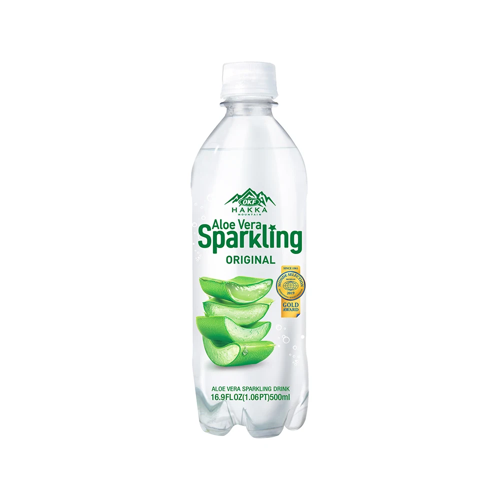 
Aloe vera (= true aloe) juice beverage Aloe vera Sparkling Original 500 ml 