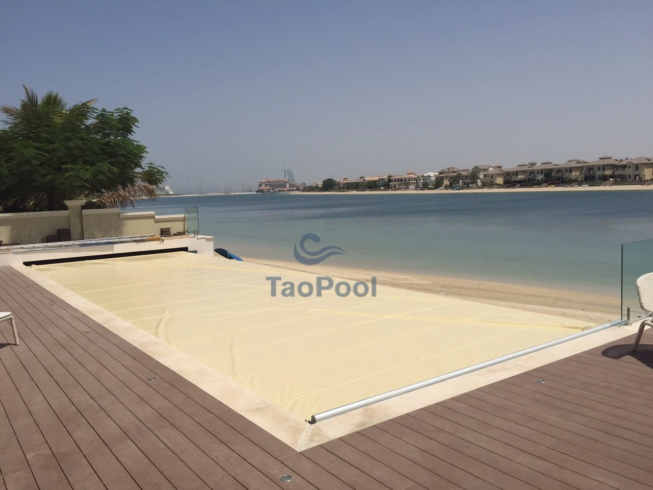 Infinity Pool Cover Design Perfect Outdoor Spa Pool Cover TaoPool