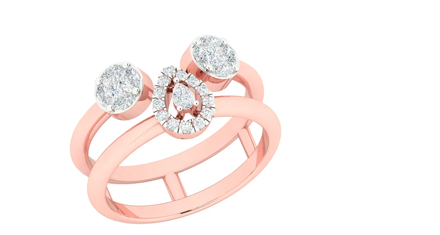  Эксклюзивный дизайн превосходный бесцветное бриллиантовое кольцо с муассанитом сертифицированное по низкой цене доставка всему миру