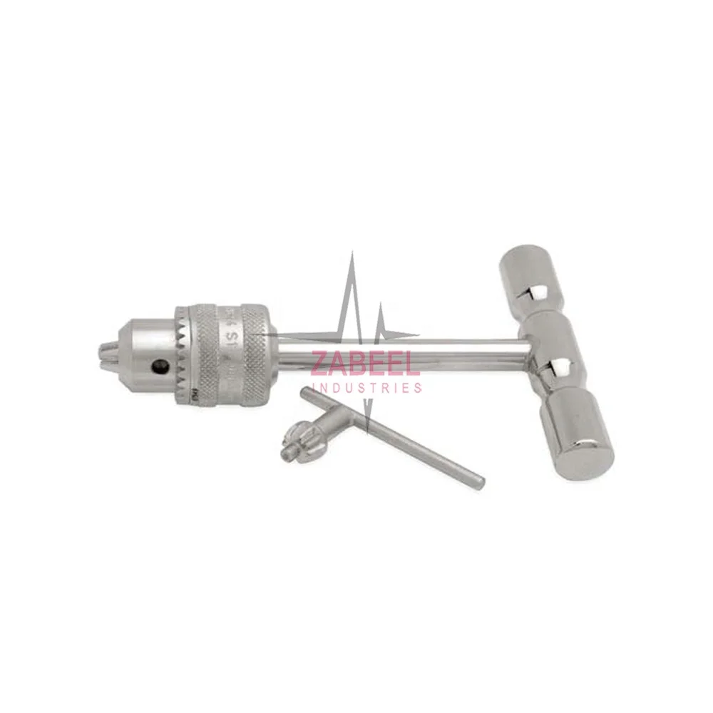 Steinmann Pin Introducer T Handle Stainless Steel Orthopedic Instrument By Zabeel Industries