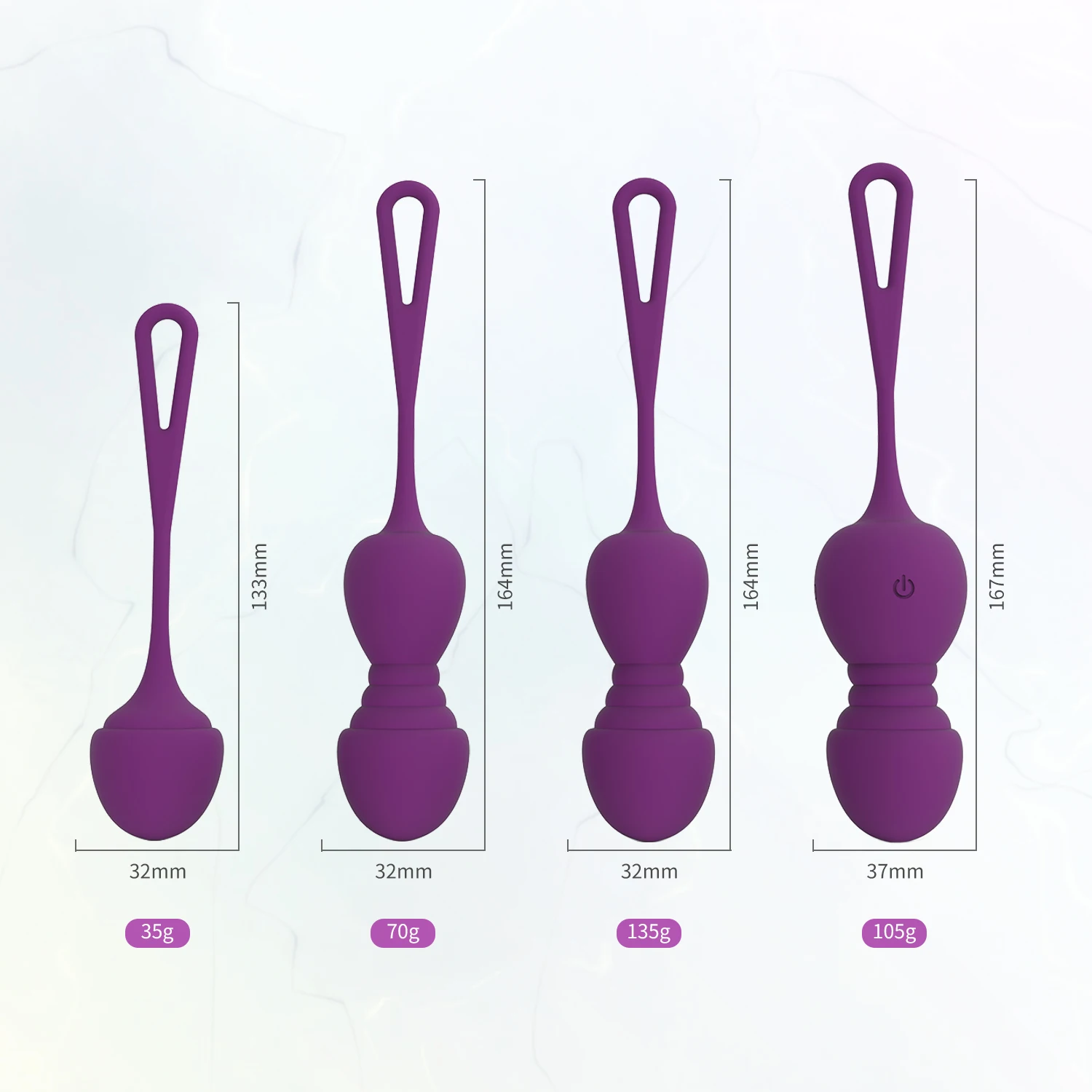 Cupidlover new Selling Kegel Balls for Beginners Women Ben Wa Balls Sets Sex Toys Wireless Remote Control Vibrating Egg