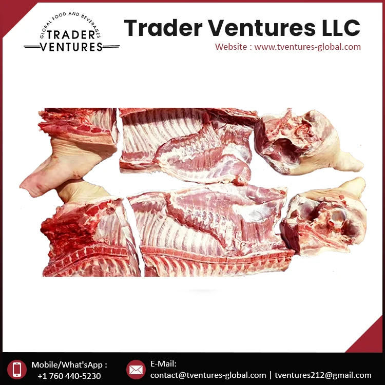 
Quality Export High Grade Pork Carcass 6-Way Cut 