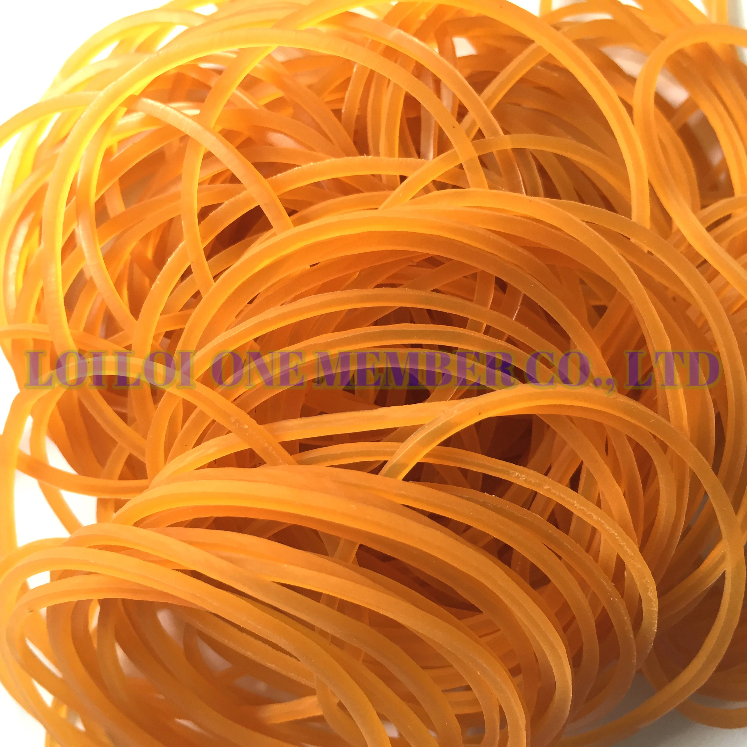 
Wholesale High elasticity Eco-friendly Durable Rubber Band 100% rubber content / Pure Rubber band for money or stationery 