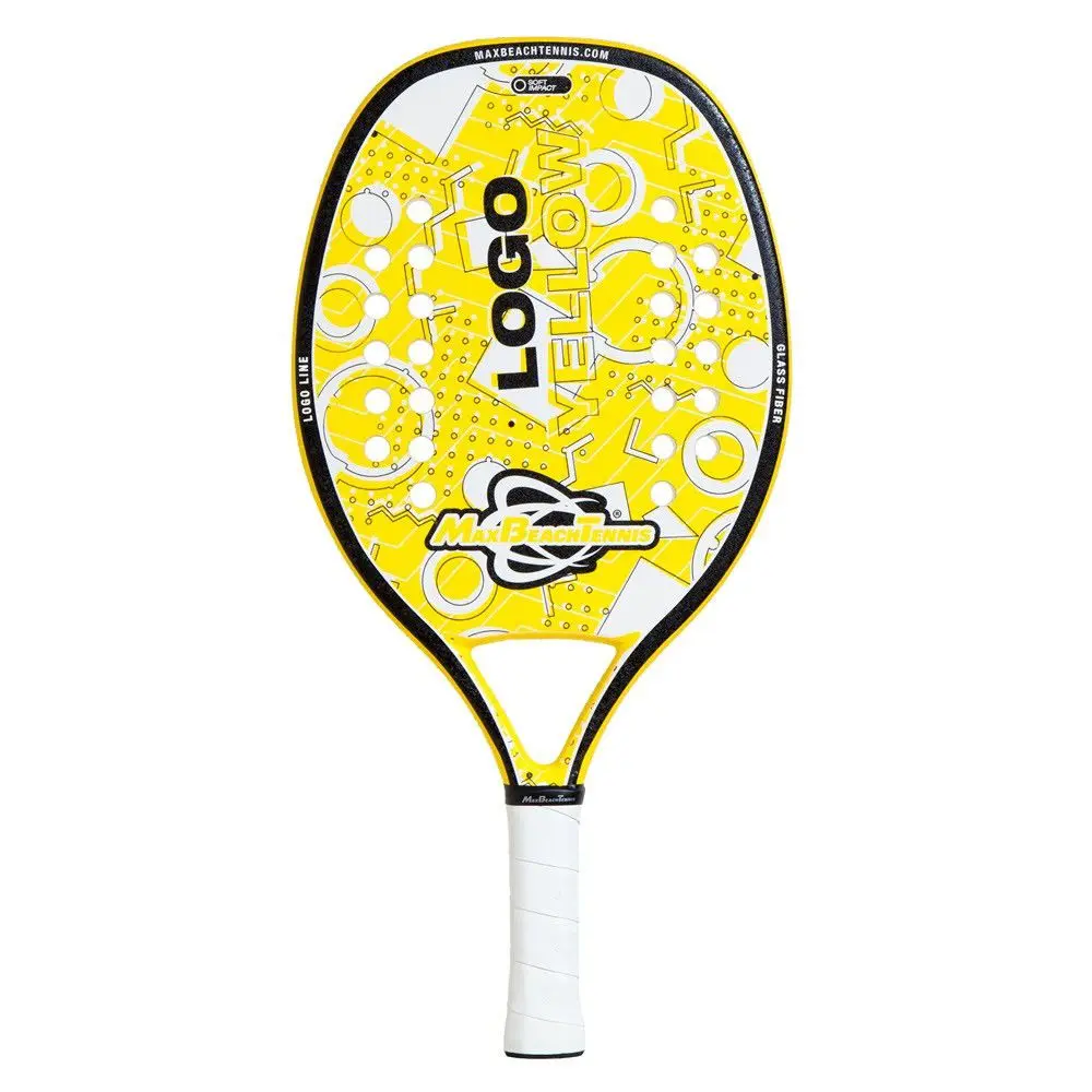 
Beach Tennis Rackets Custom Carbon Beach Paddle/Padel Racket with your logos and color combinations 