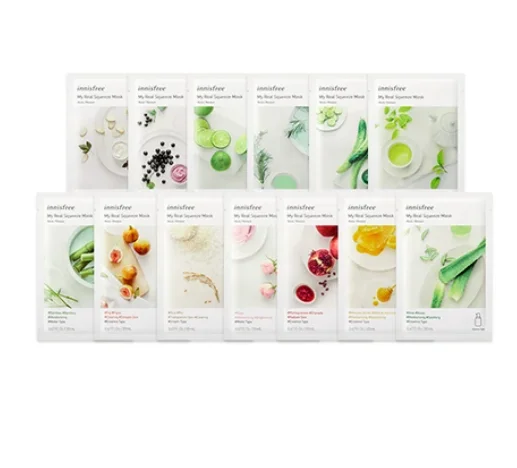 
 KOREAN SKIN CARE COSMETICS [INNISFREE] My Real Squeeze Sheetmask  