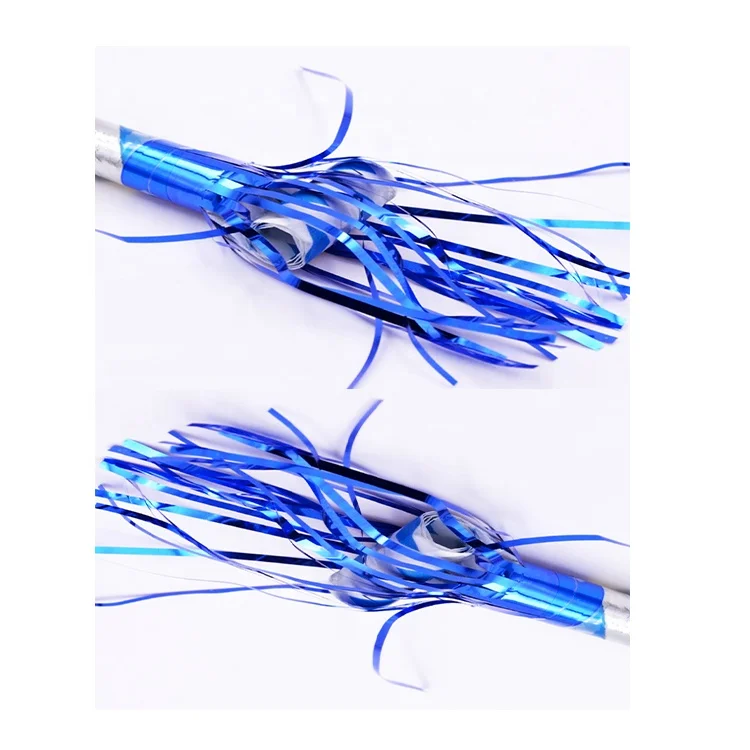 hen party night club noise maker novelty funny foil tassels willy penis pecker blowout whistle