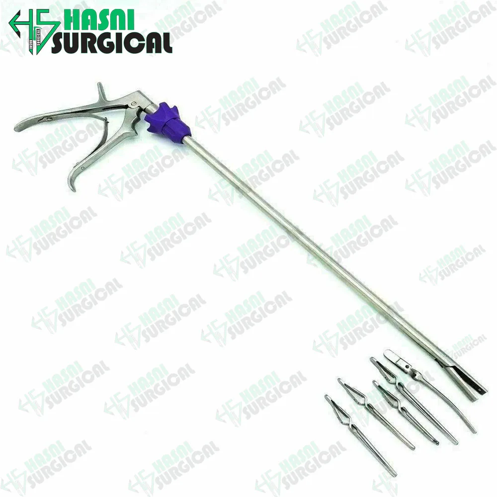  Высококачественные 10 мм 5 лапароскопические зажимные щипцы для бульдога набор инструментов от Hasni Suegical