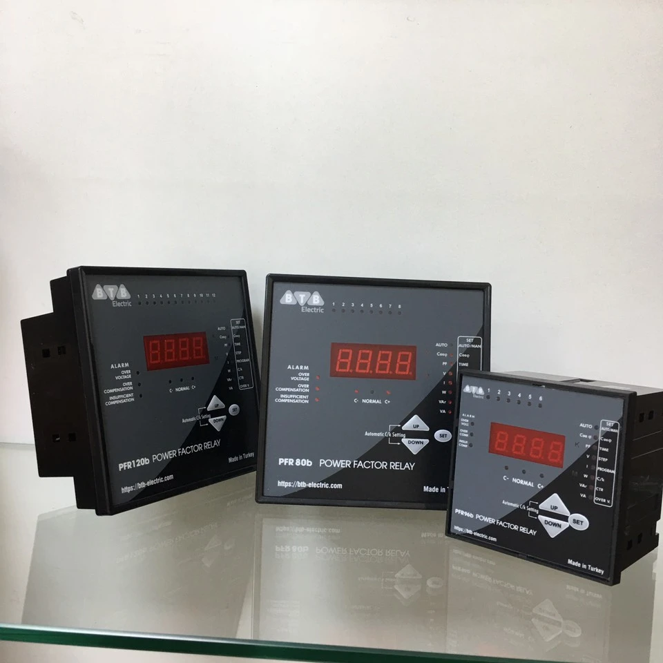 new Topsale Power Factor Controller 6 Steps 96*96 Made in Turkey 2022