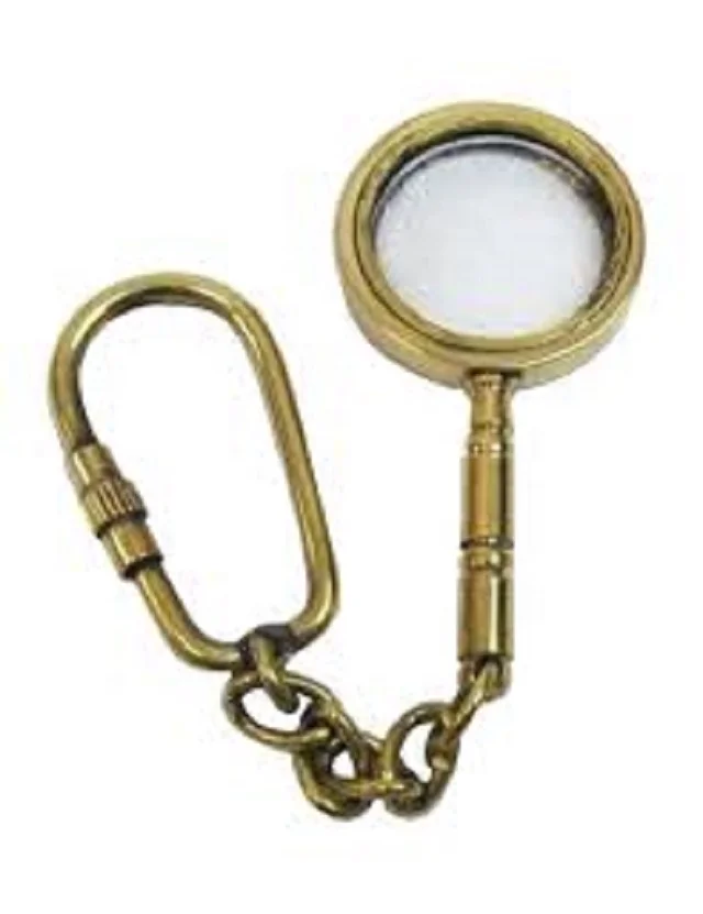 Solid Brass Nautical Keychain Life Ring  Used for Bike/Car Key ring, Home decor. Made from pure Brass. The keychain is perfect