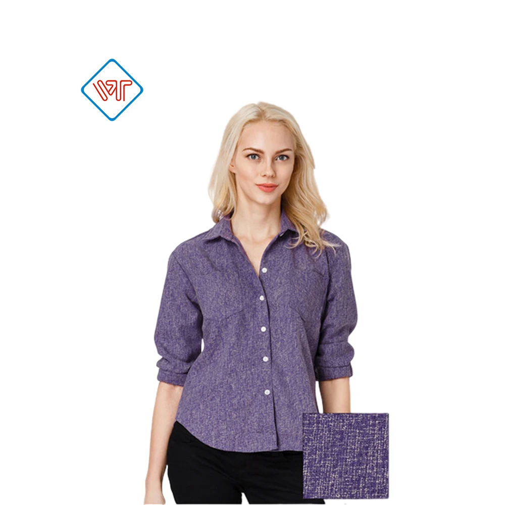 OEM/ODM manufacturer Women clothing long sleeve cotton casual Shirt made in Vietnam