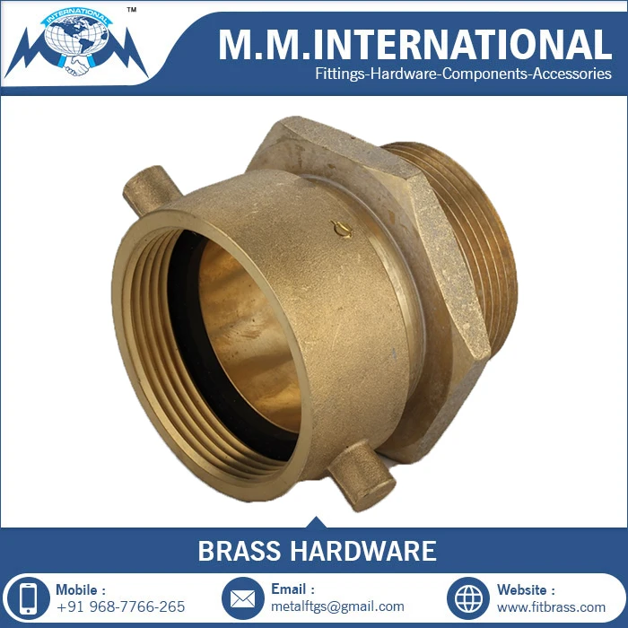 Brass Male Female Reducing Adaptor Pneumatic Straight Hexagonal Brass Pipe Fitting Compression Fittings Adapter