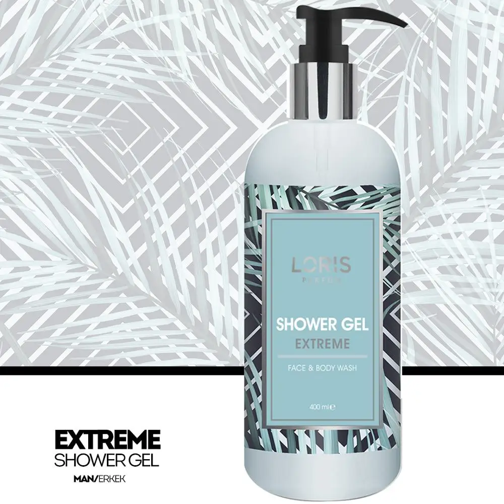 430 ML  Extreme Shower Gel For Man , Wholesale Loris Perfume Fragrances