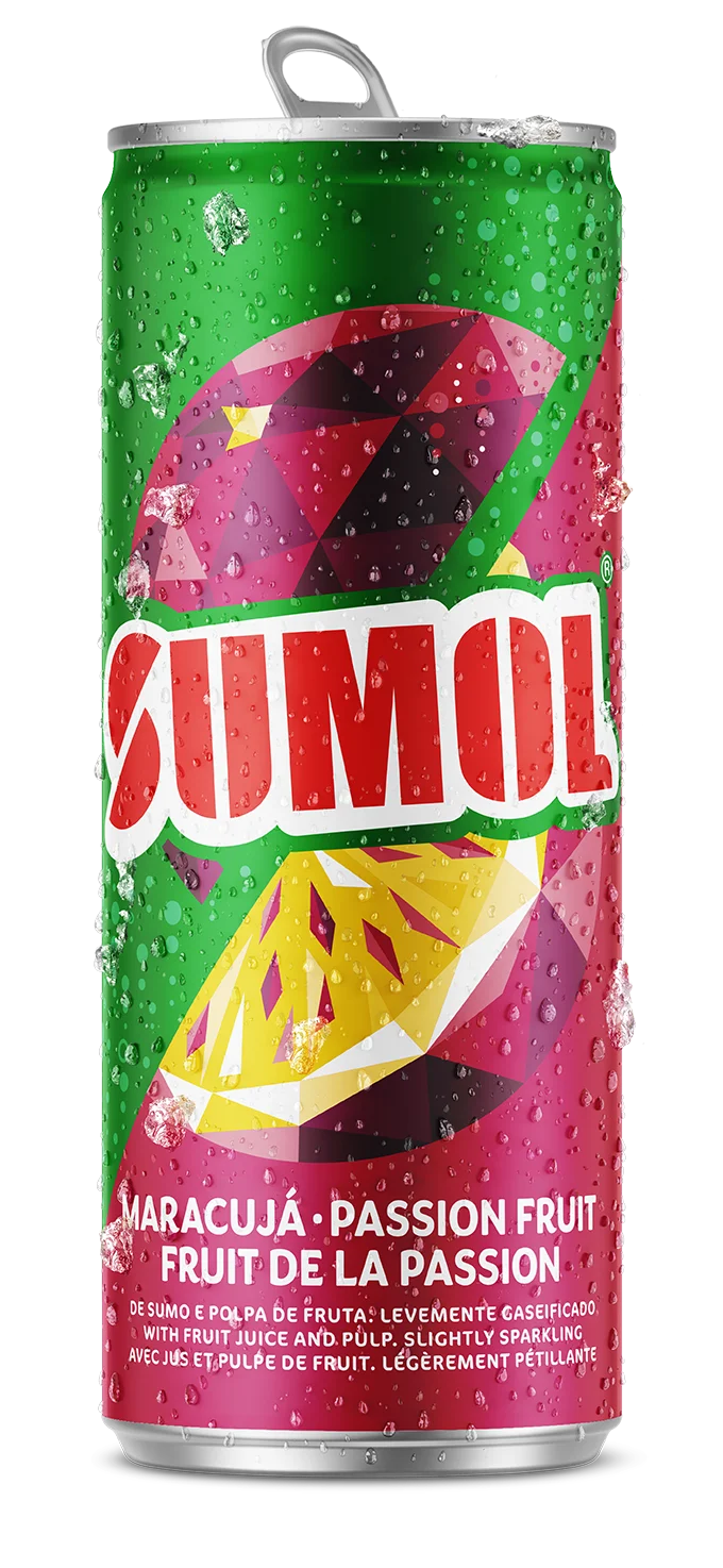  Sumol страстные фрукты | Сверкающий сок страстных фруктов с настоящей целлюлозой 24x330