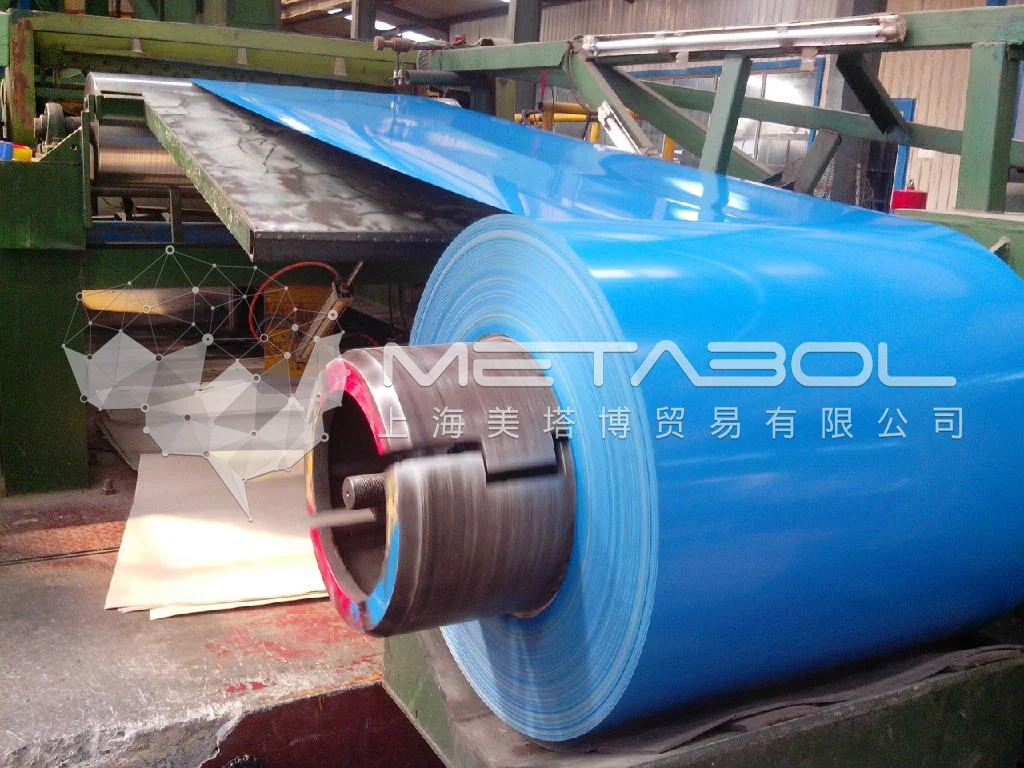 Trapezoidal Prepainted Roofing Sheets  - PPGL Coil - Steel Plate - Tile - 0.14 - 1.00 mm * 750 - 1250 mm PPGI PPGL