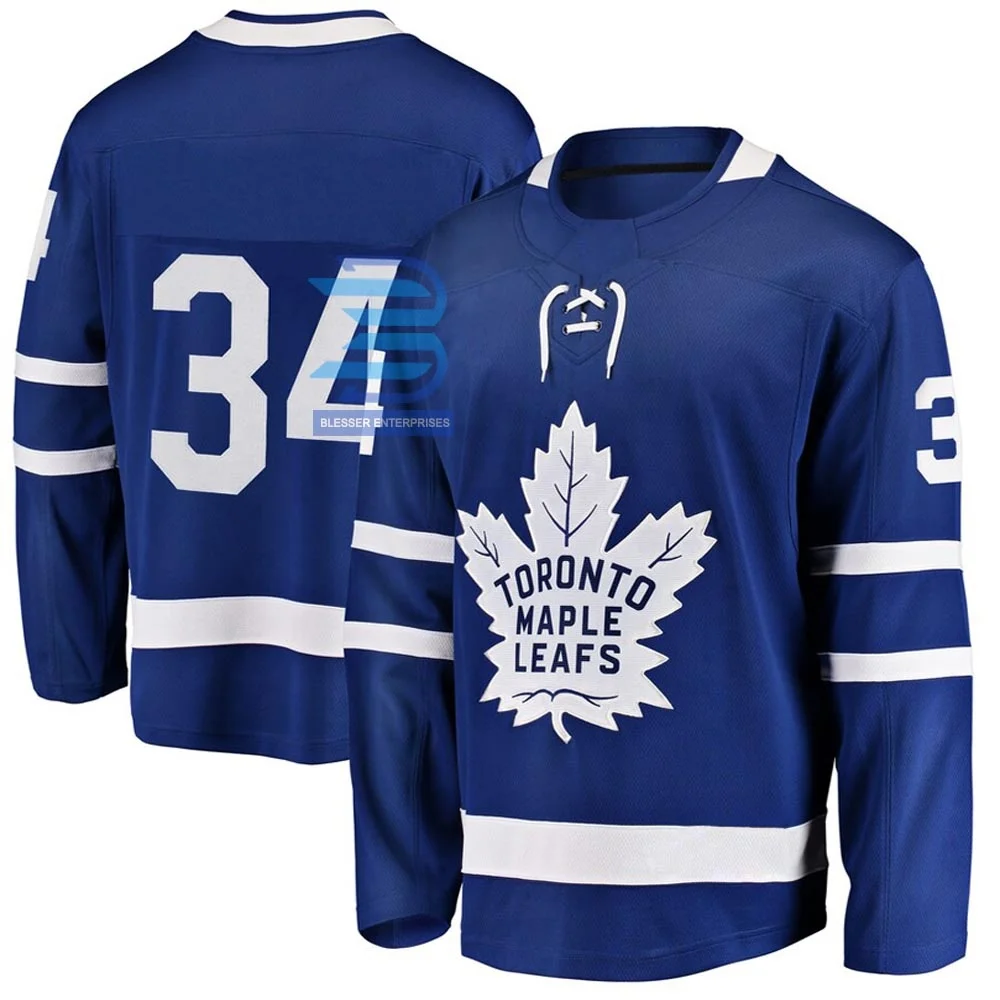  High Quality All Size Men Sublimated Ice Hockey Jersey Uniform with Team Name and