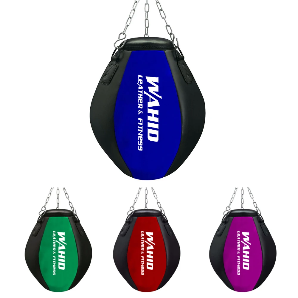 Hot Selling Custom Filling Boxing Punching Bag for Muay Thai, Kickboxing Training and Boxing, Leather Punching Bag