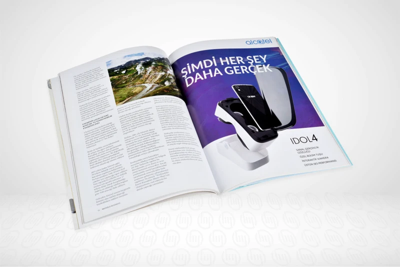 Журнал: буклет с индивидуальной печатью каталог флаеры брошюры журнал CMYK