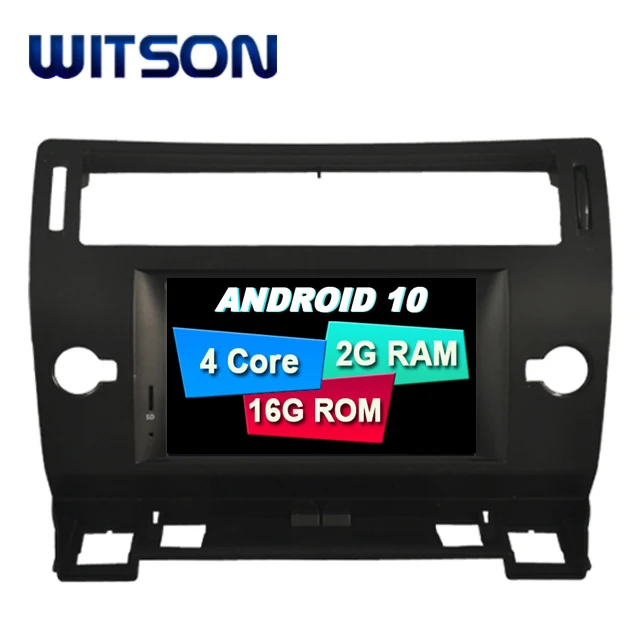 WITSON Android 10.0 GPS Car DVD Player For CITROEN C4 Car Multimedia System