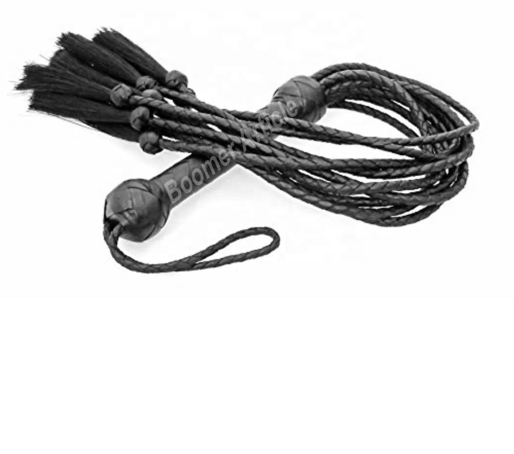 
Classical Leather Soft Flogger Bondage Whips 