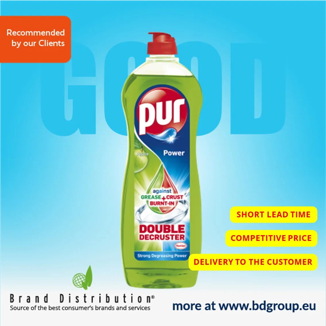 PUR 900ml washing liquid