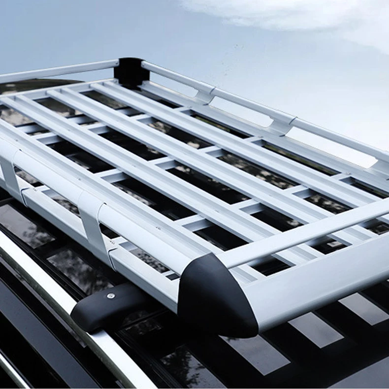  Заводская поставка персонализированный пользовательский логотип плоский алюминиевый верх использованный со скидкой багажники на крышу автомобиля