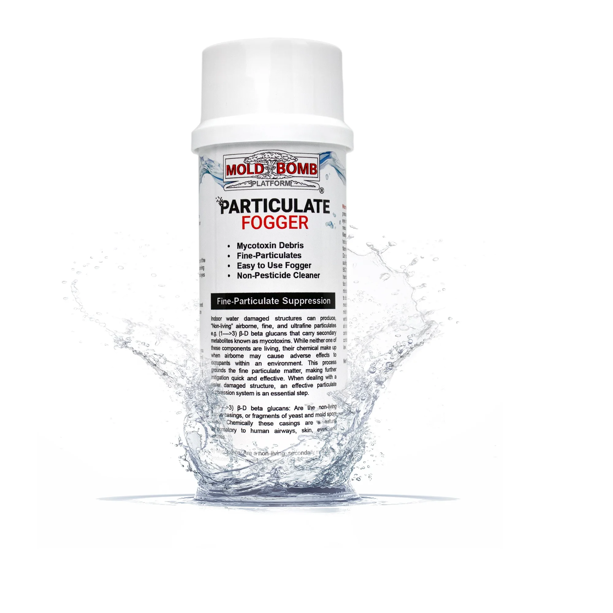 Best Seller Mold Bomb Fogger Suppresses Mold Spores Safe for Indoor Use 1-6oz Can (1 treatment)