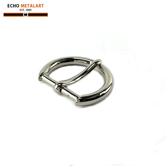 delicate 25mm semicircle spotless pin buckle buckle women