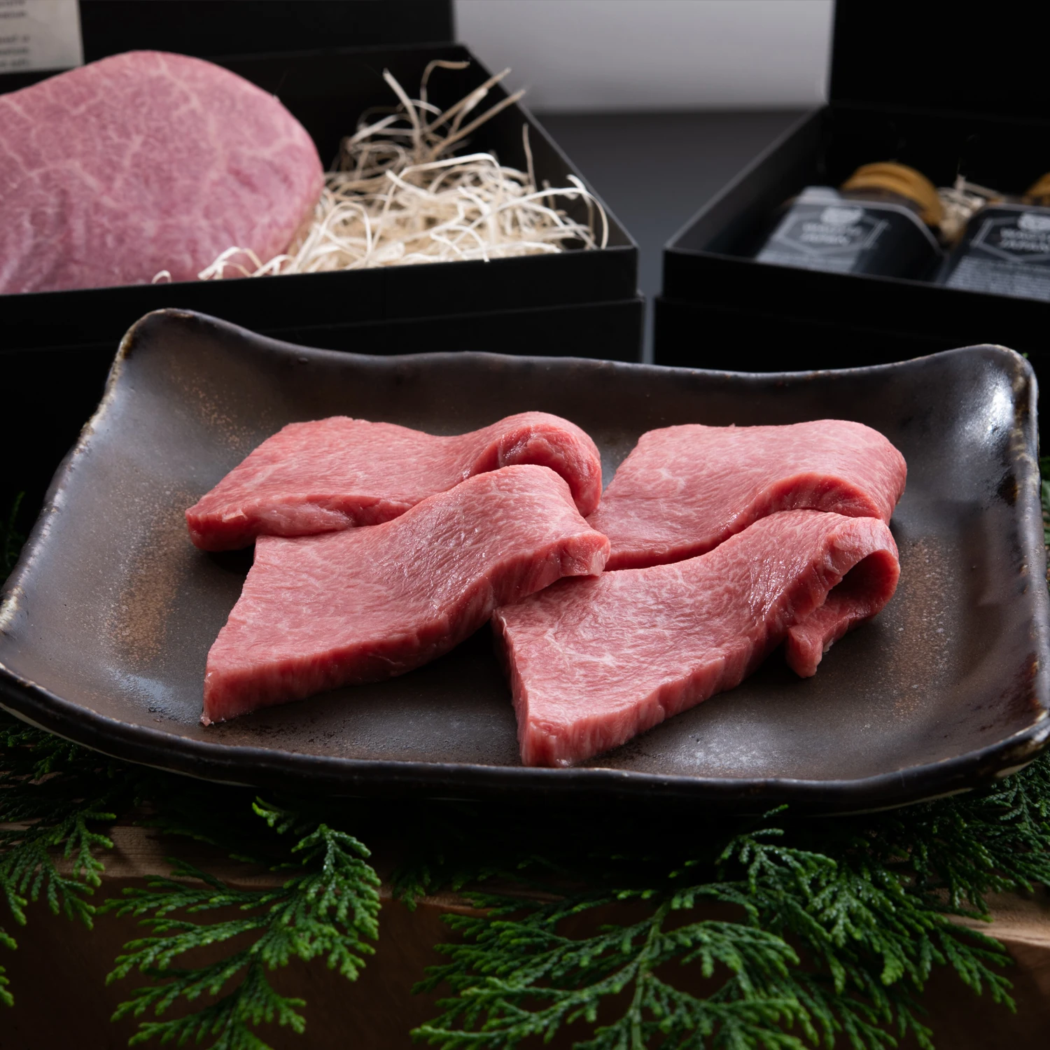 FROZEN Omi beef wagyu full set steak Meat Beef