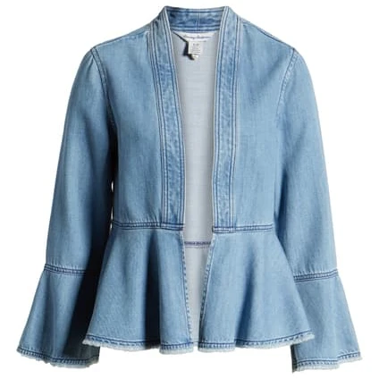 Acid Wash 2021 Fashion Jeans jacket