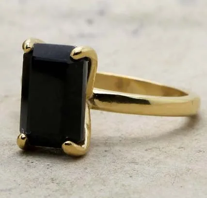 High Fashion Emerald Corundum Loose Cabochon Stone Ring 12 mm In Size 925 Silver Gold Plated Bezel Setting Ring For Summer Gift