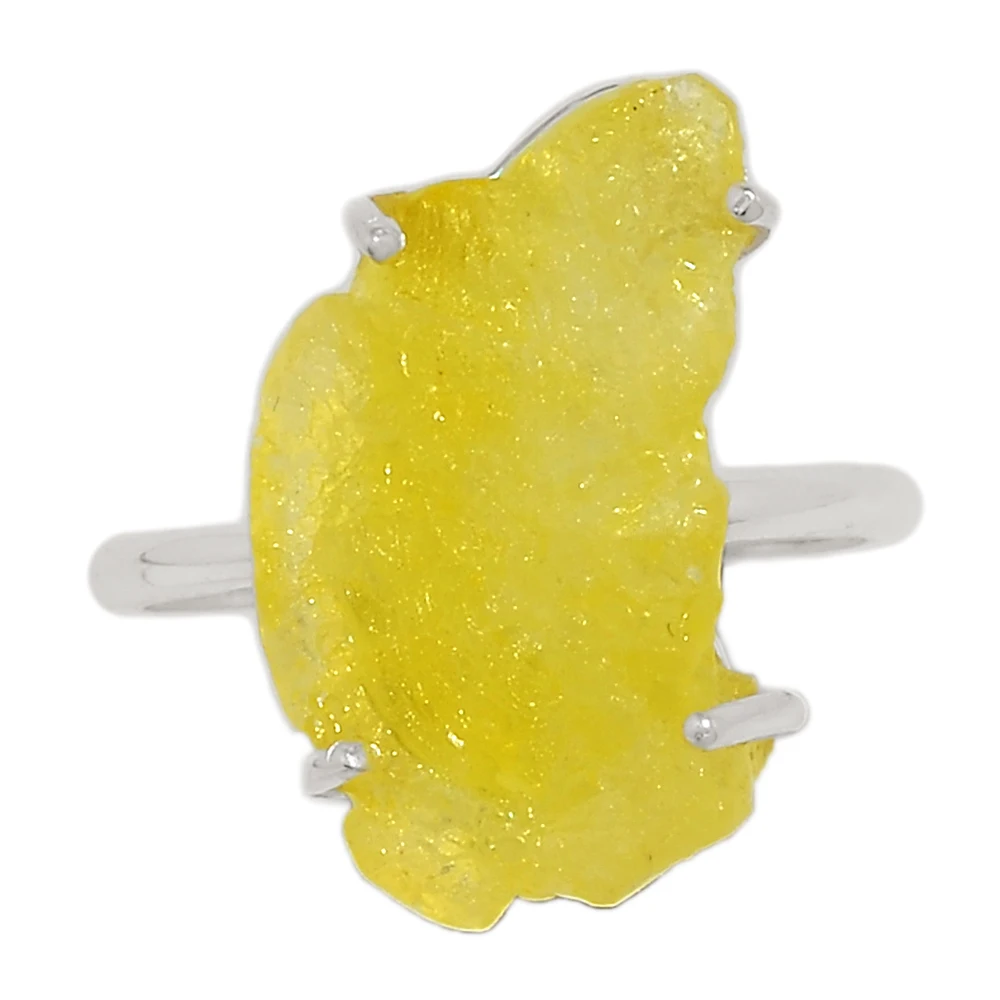 Грубое кольцо Brucite грубое серебряное ювелирное изделие из драгоценных камней крупные поставки ювелирных изделий 925 натуральные ювелирные изделия