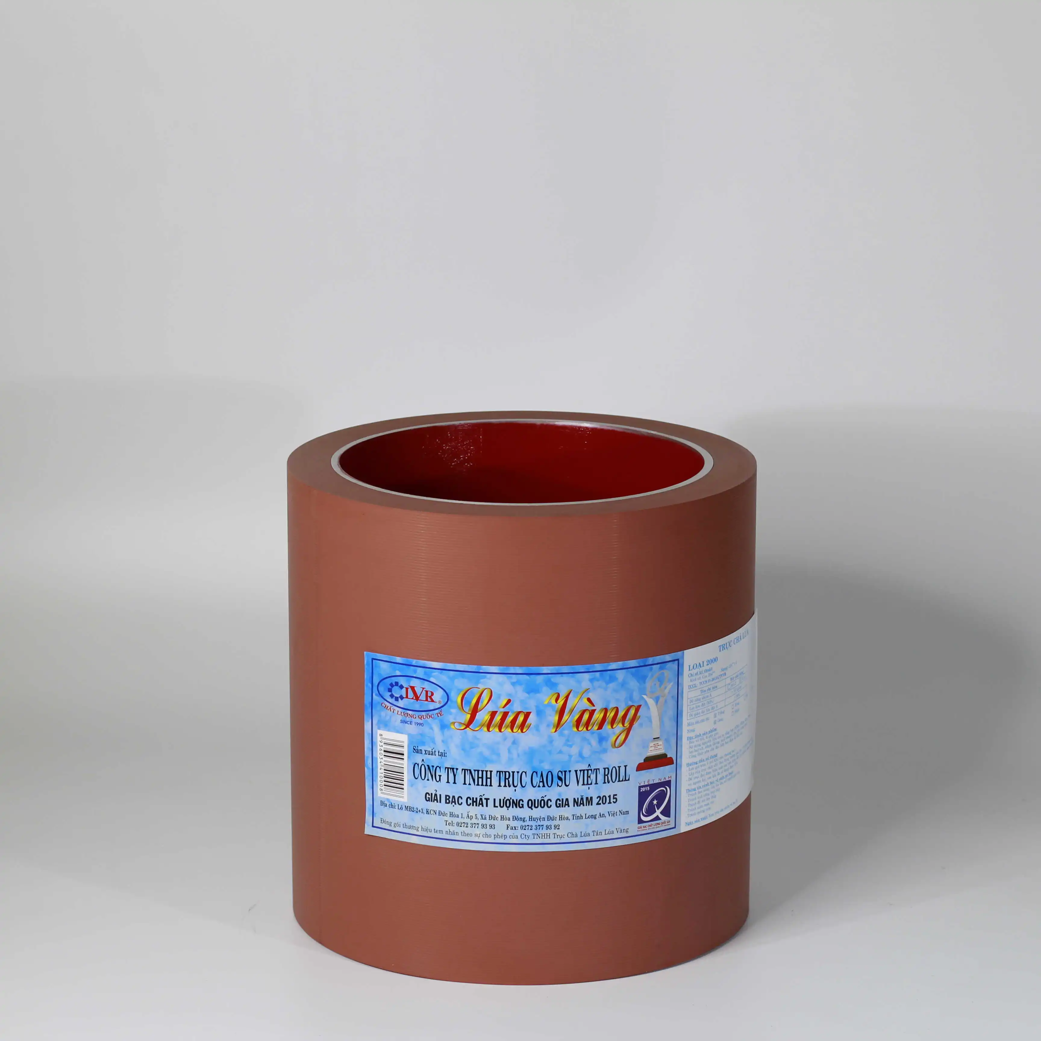 Rice Mill Rubber Roll Quality Rubber Roller Rice Mill Machine Parts 85-95 Shore a Durable NBR