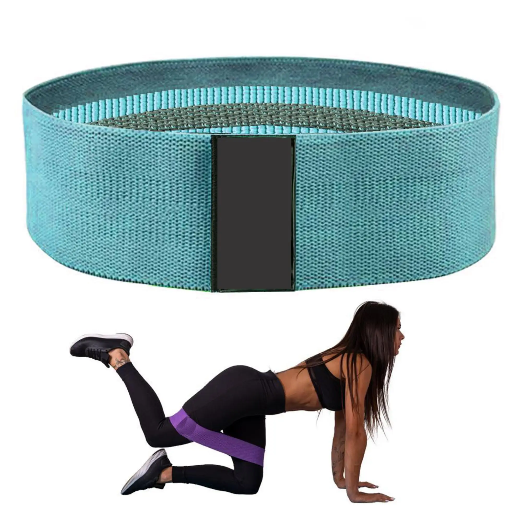 Hip bands suit beautifies leg curve resistance circle and increases squat strength resistance bands fabric for girls