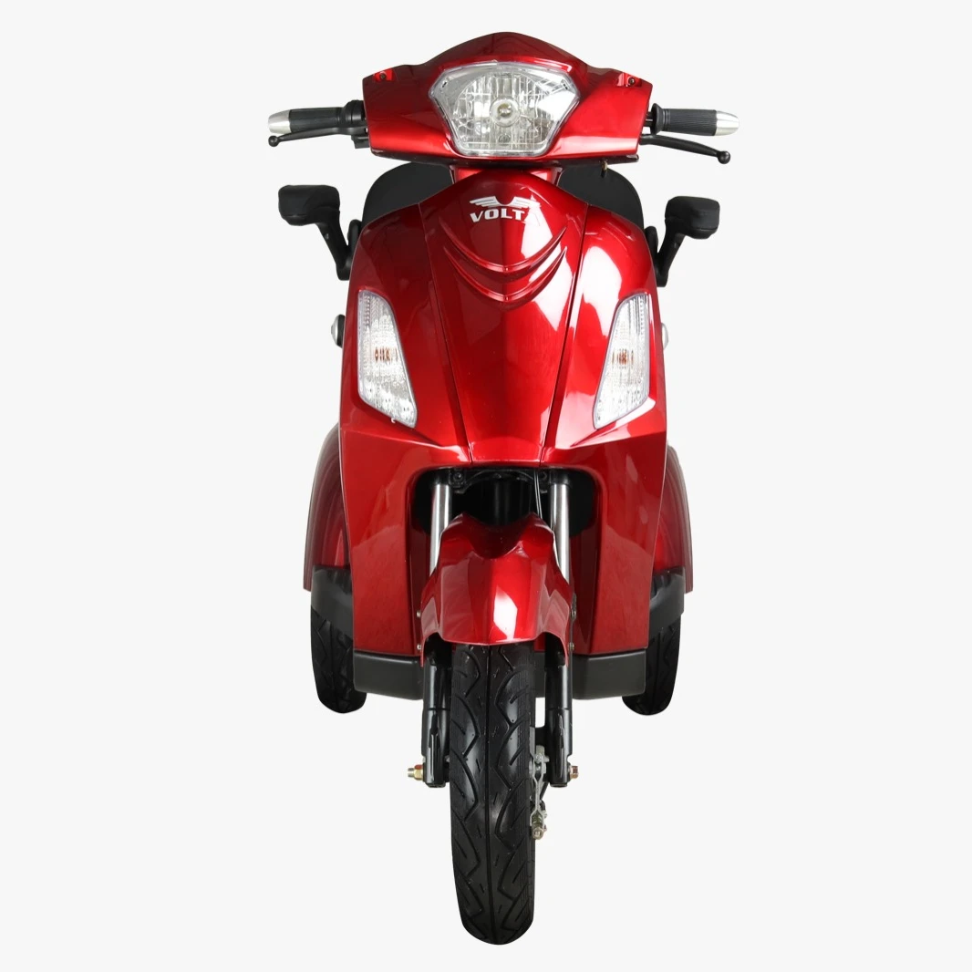 
VOLTA VM4 ELECTRIC TRICYCLE PERSONAL ELECTRIC VEHICLE RED 1000 WATT MADE IN TURKEY 