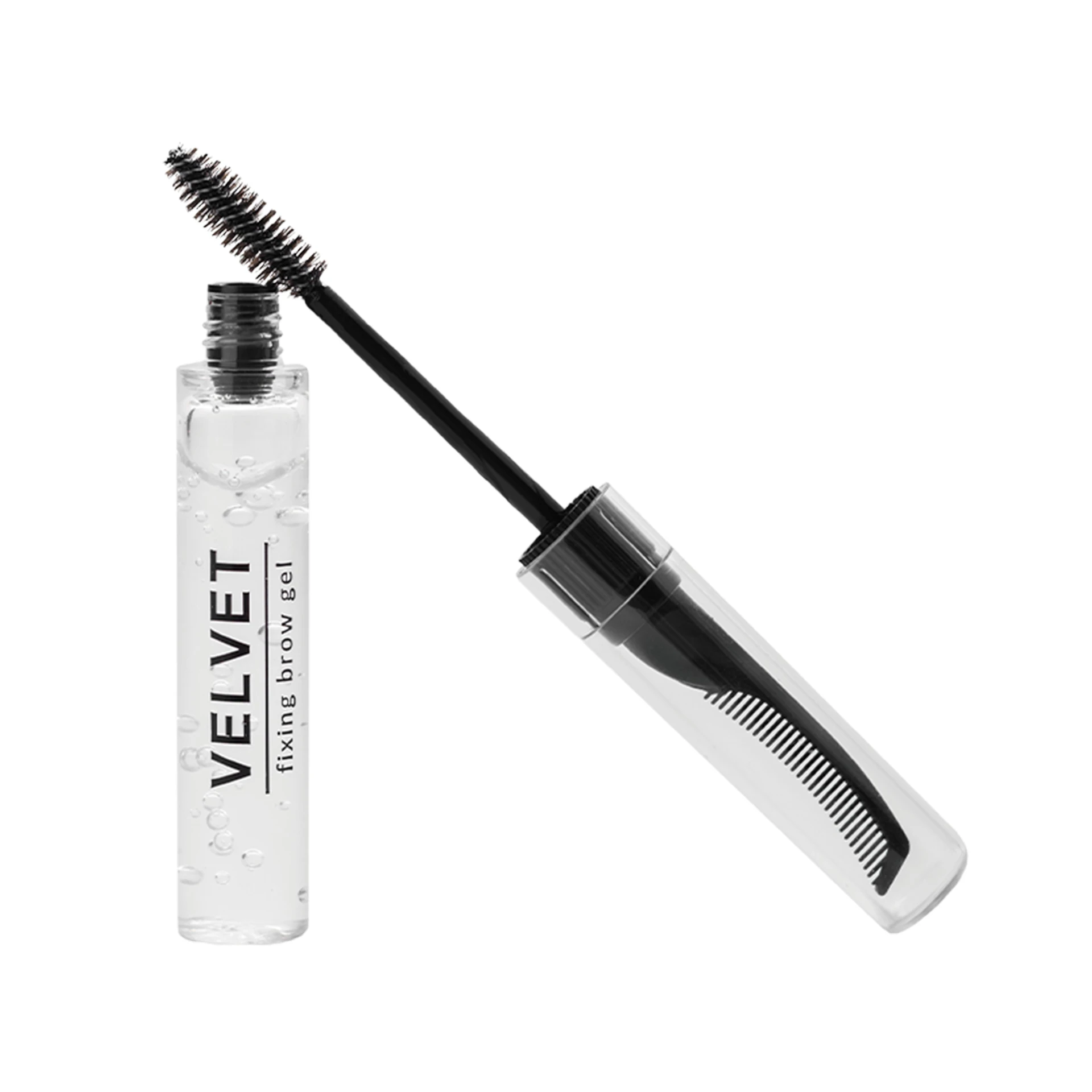 
Premium quality VELVET eyebrow gel for brow styling, certified product 