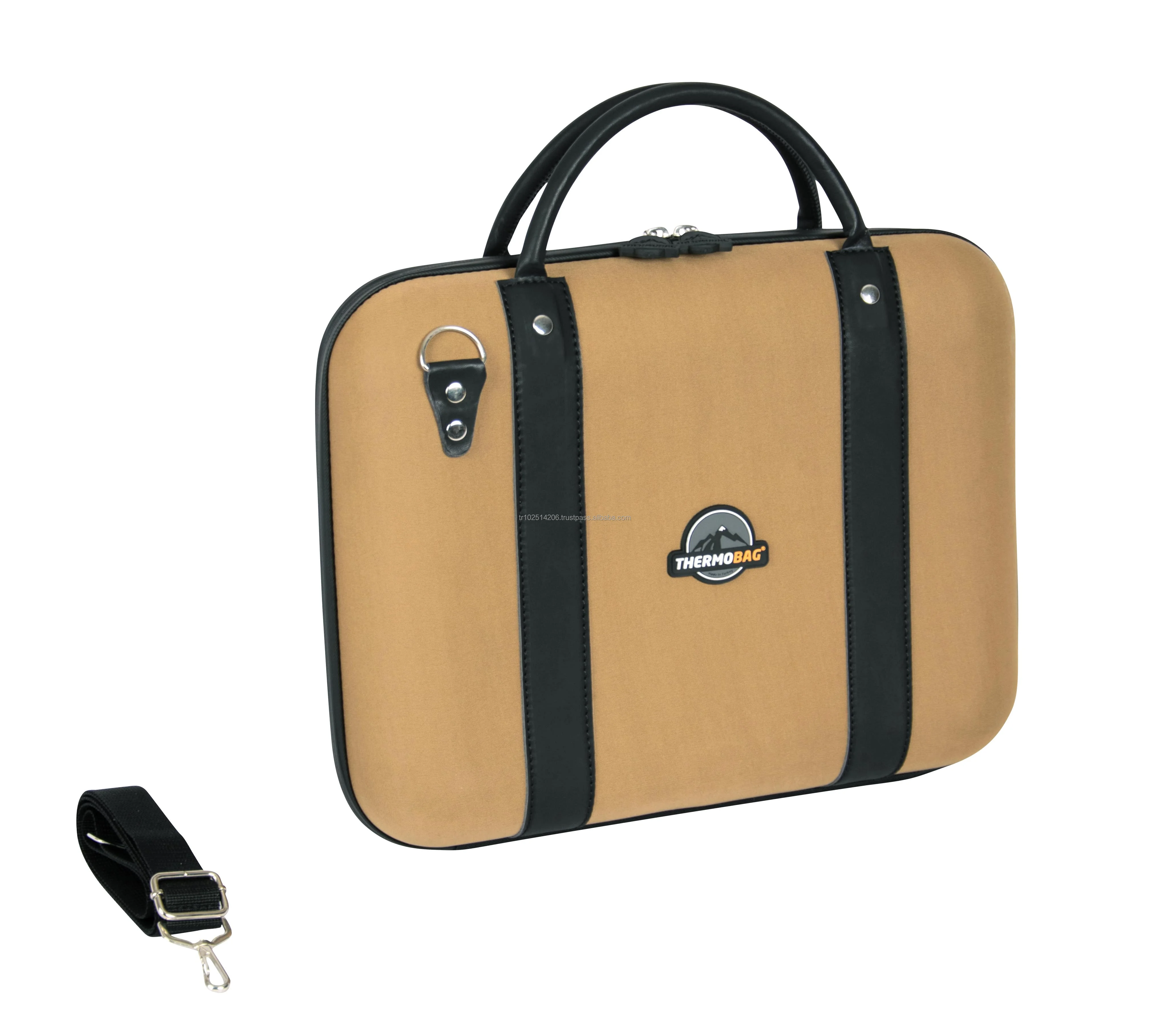 Insulated Waterproof Medium-Wine Cooler Bag 2022 Hot Sale Light Weight Durable Waxed Double-Layered EVA 5 Bottles Carrier Bag