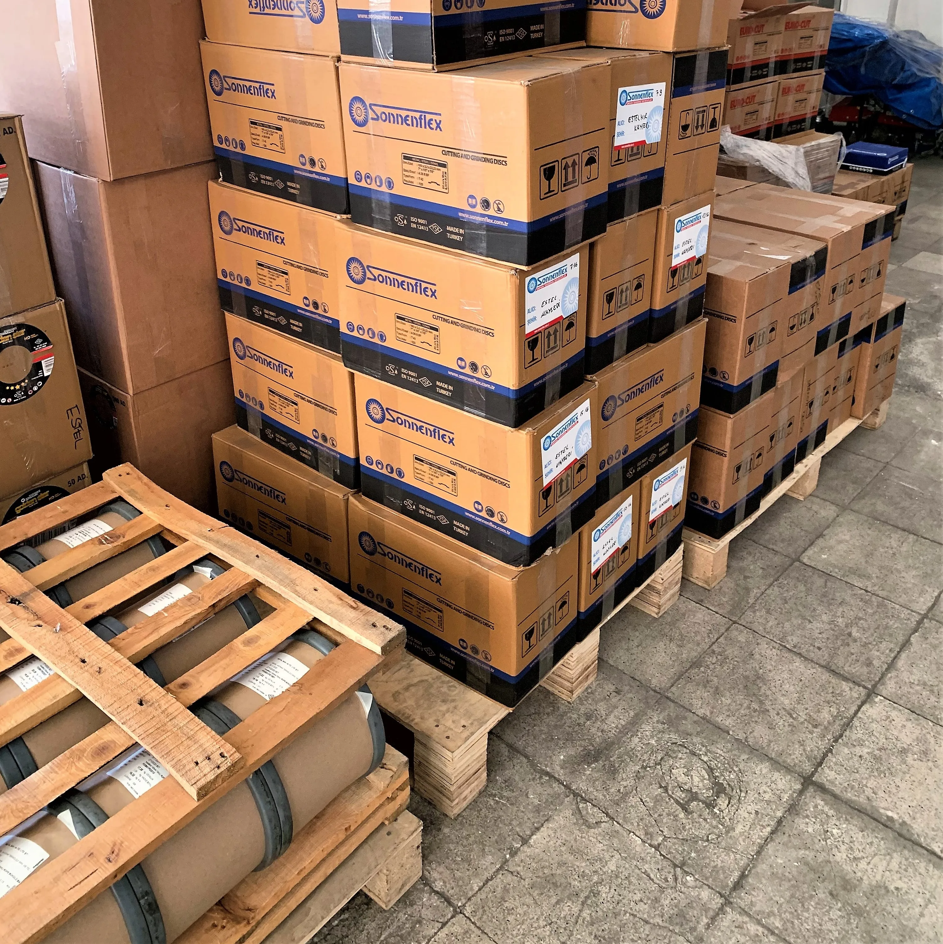 EUROCUT INOX THIN CUTTING DISC 4.5' Inc 115x1x22mm ABRASIVE WHEEL WITH OSA CERTIFICATED for METAL and INOX