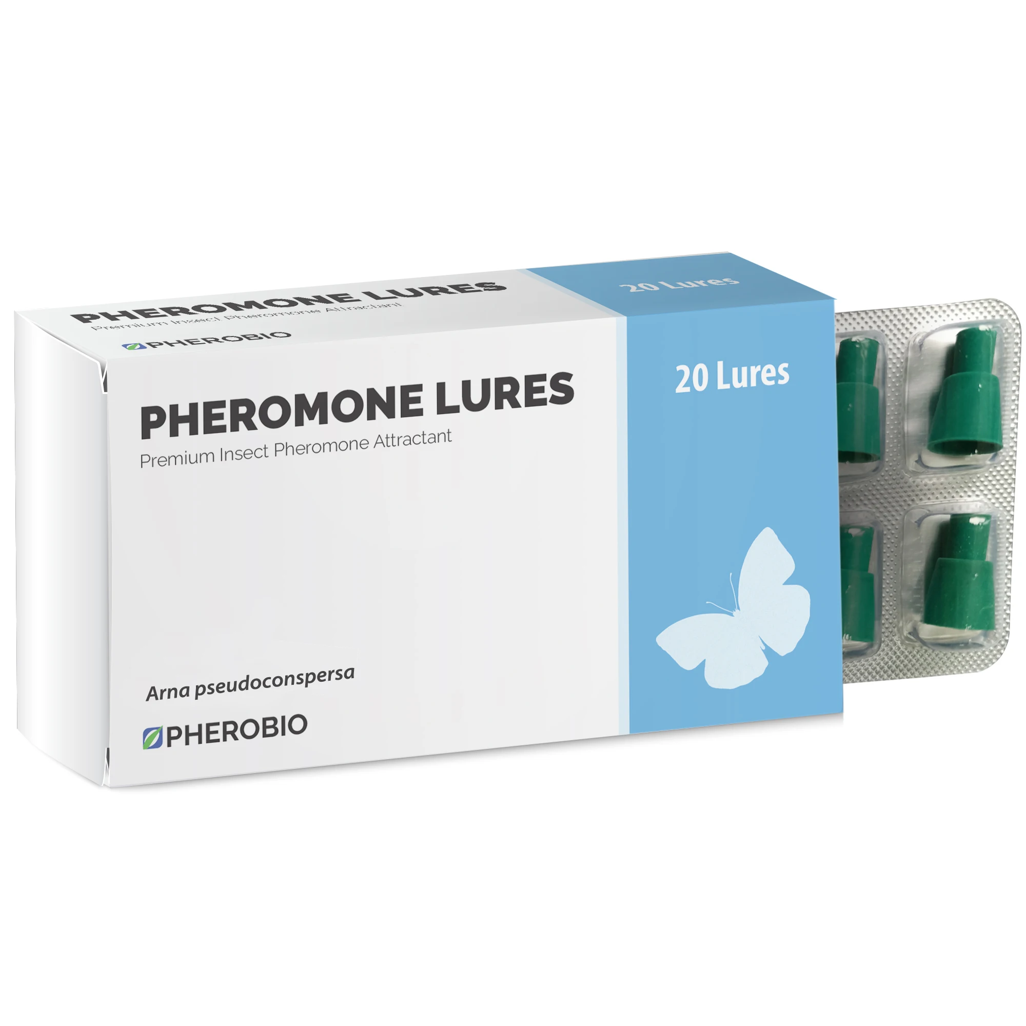 Tea tussock moth Arna pseudoconspersa pheromone lure pheromone trap