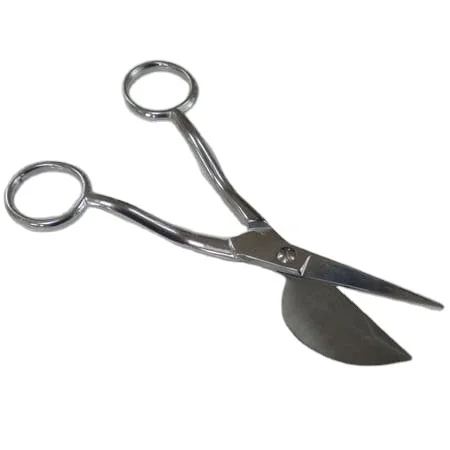 Beauty Care Machine Embroidery Scissors Duck Bill Knife Edge Applique Scissors Stainless Steel Thread Quilt Shear Scissor CE