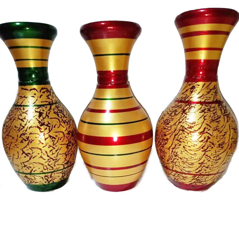 Деревянная Декоративная Цветочная ваза с принтом на заказ для украшения стола в