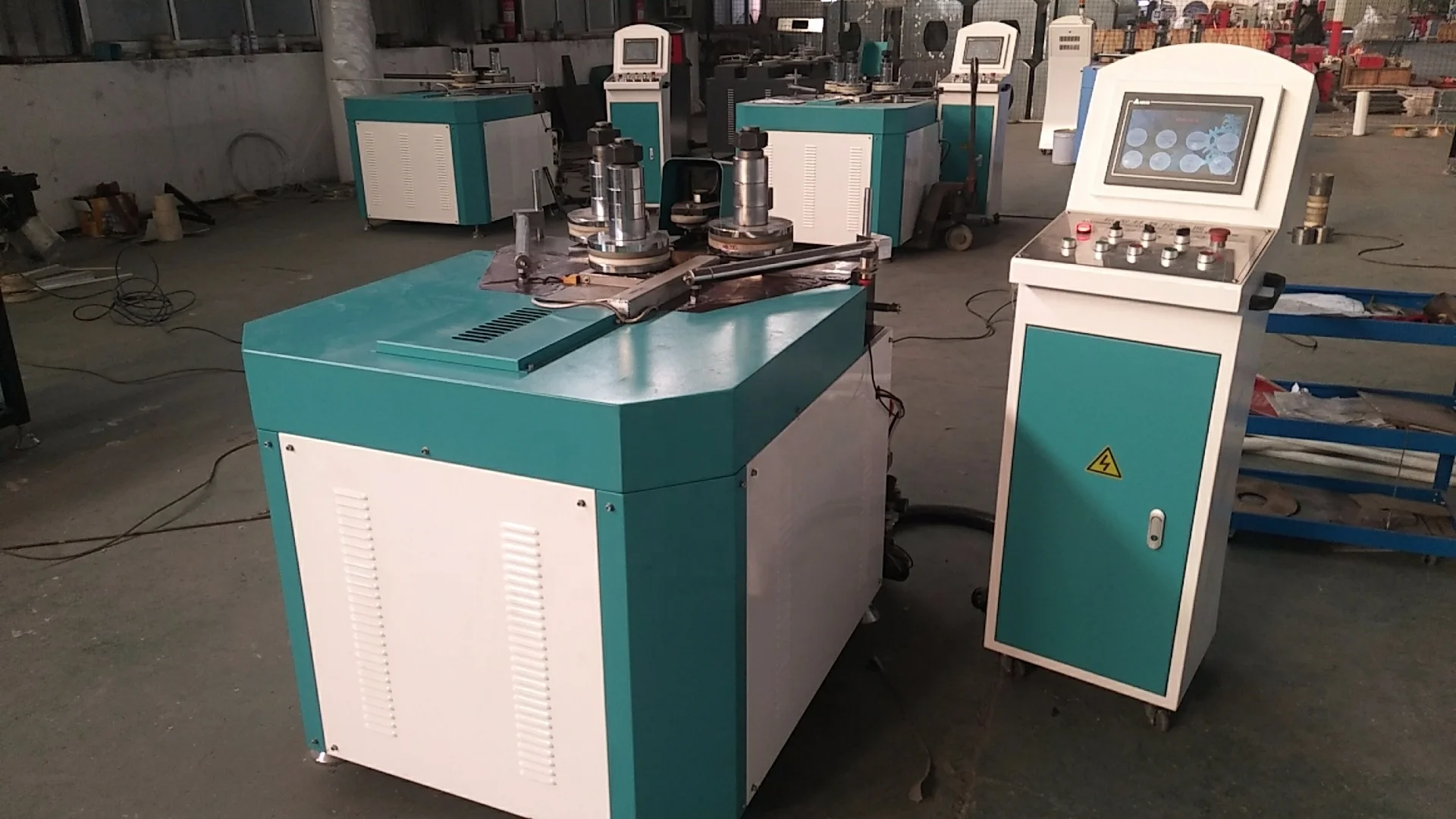 
CNC Bending machine for Aluminum and PVC Arc Window profiles 