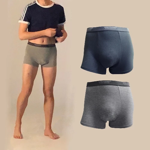 Мужские боксеры без запаха KLC, нижнее белье из древесного угля