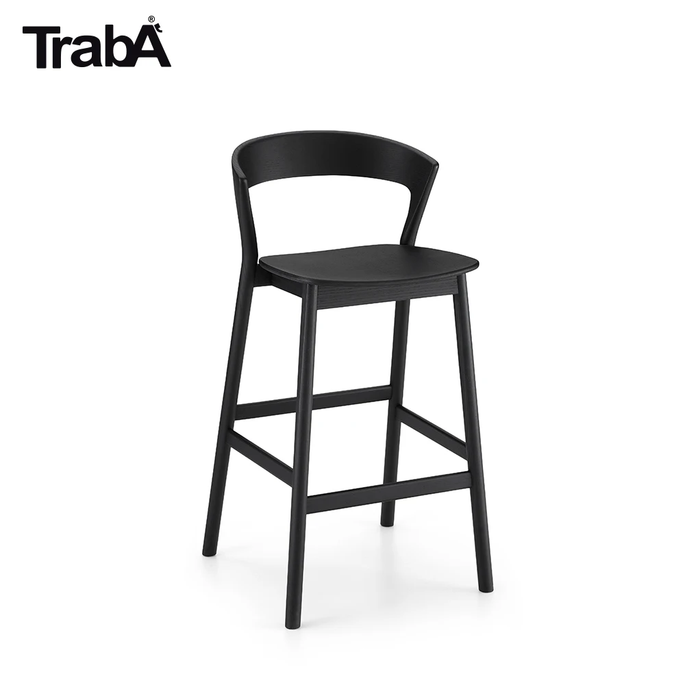 Высококачественный стул из бука или ясеня из нержавеющей стали