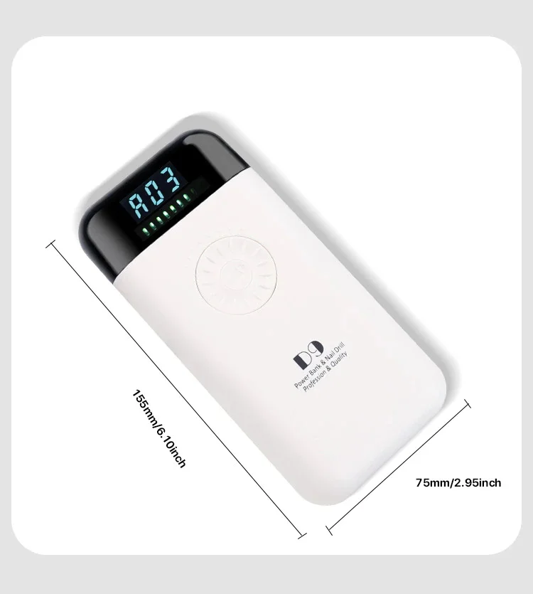 2022 Cheapest Custom product nail drill 0~35000RPM portable rechargeable drill manicure polish machine