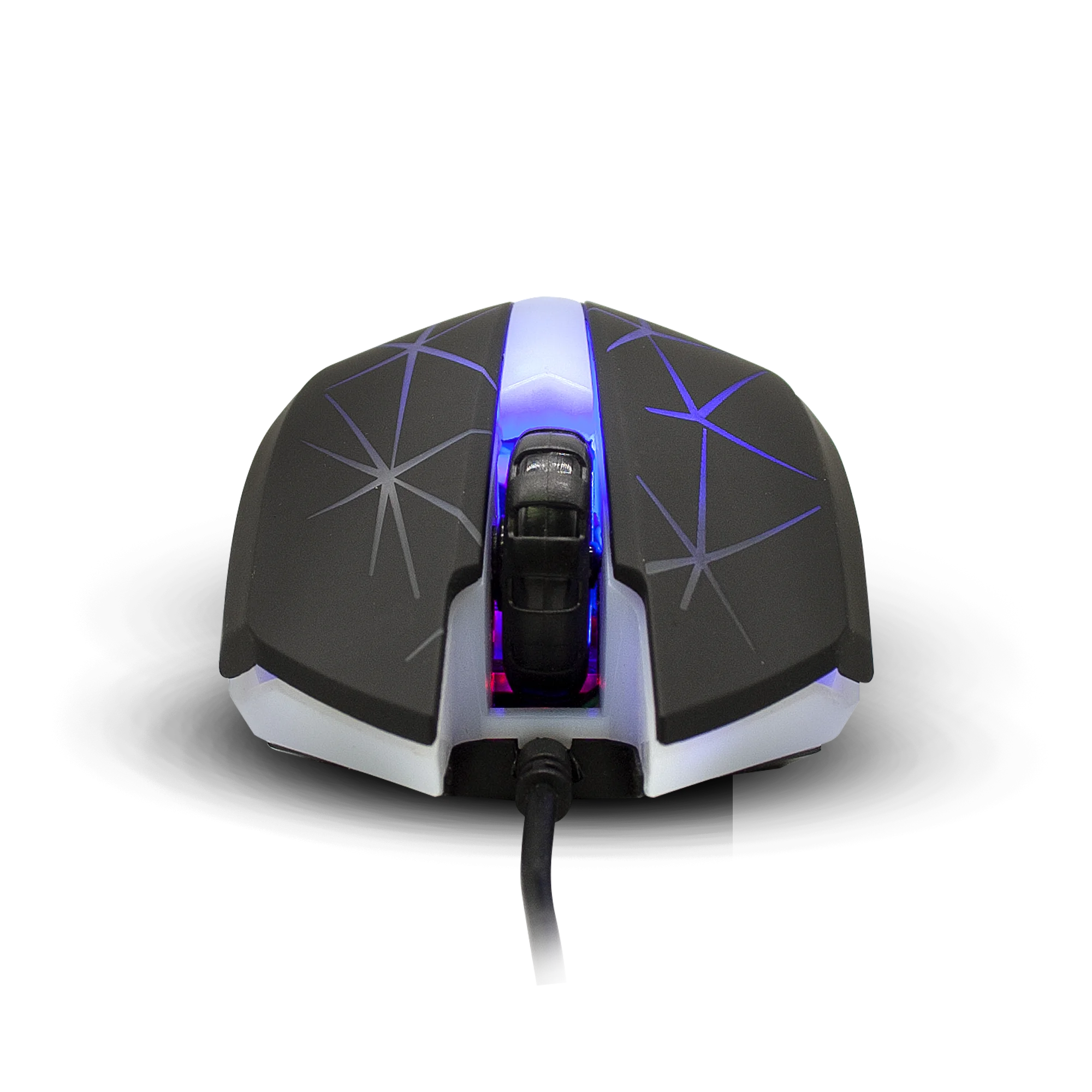 CROWN gaming mouse ergonomics 1000/1200/1600/2400 DPI factory supply optical wired led gaming mouse pink