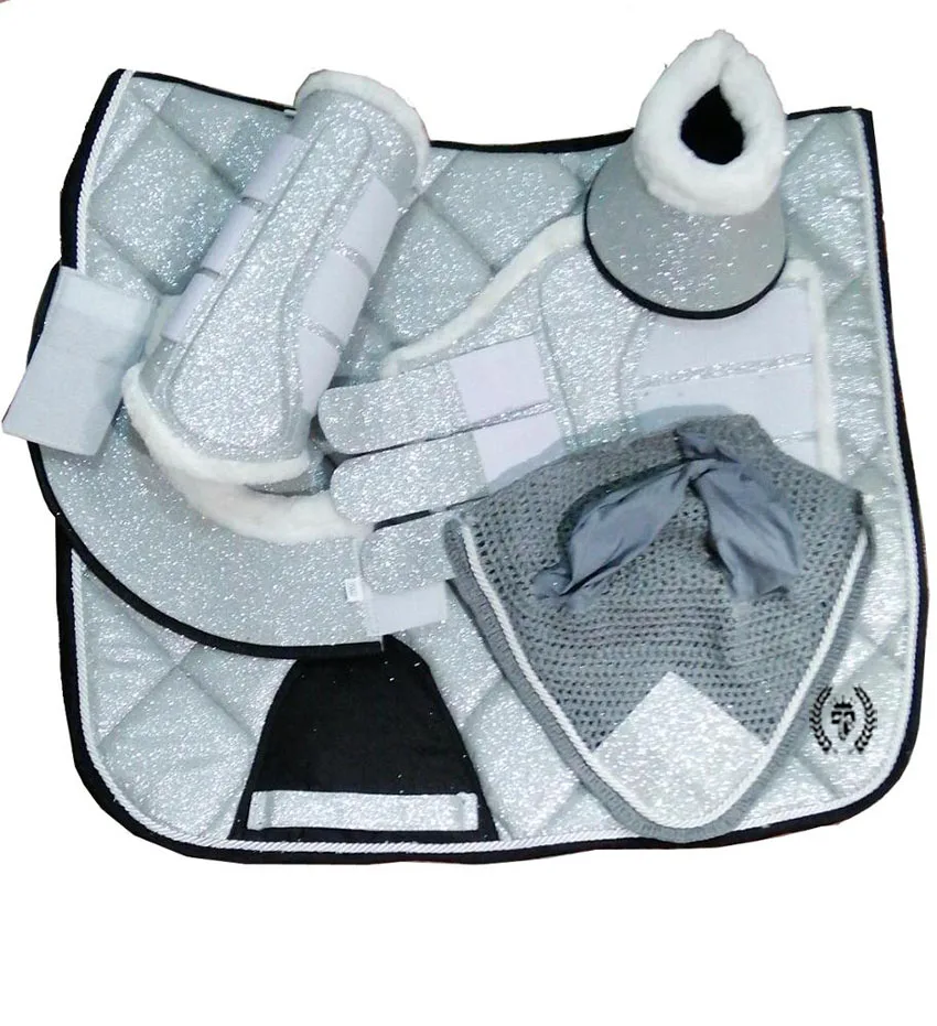 New Arrival Dressage Saddle Custom Made Spanish Saddles Sheep Wool Horse bareback