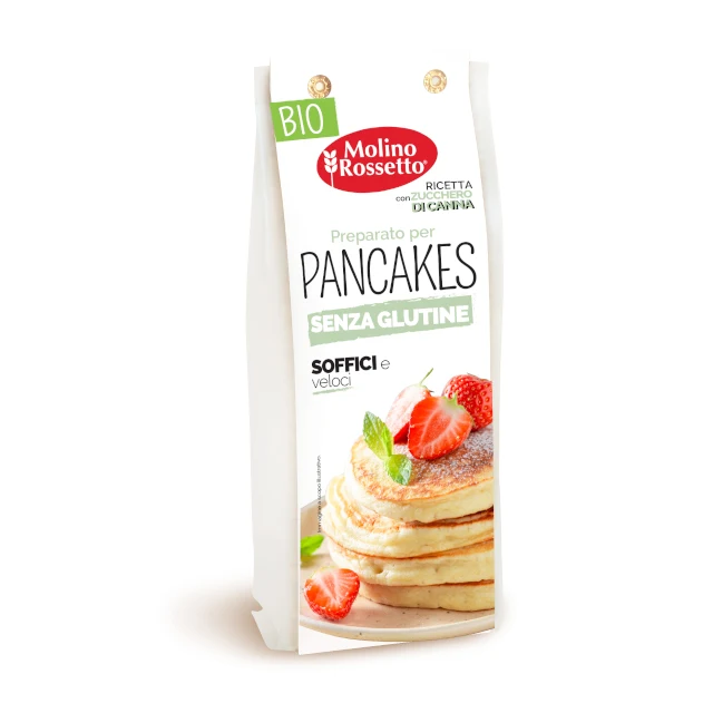 Made in Italy Premix for pancakes organic and glutenfree