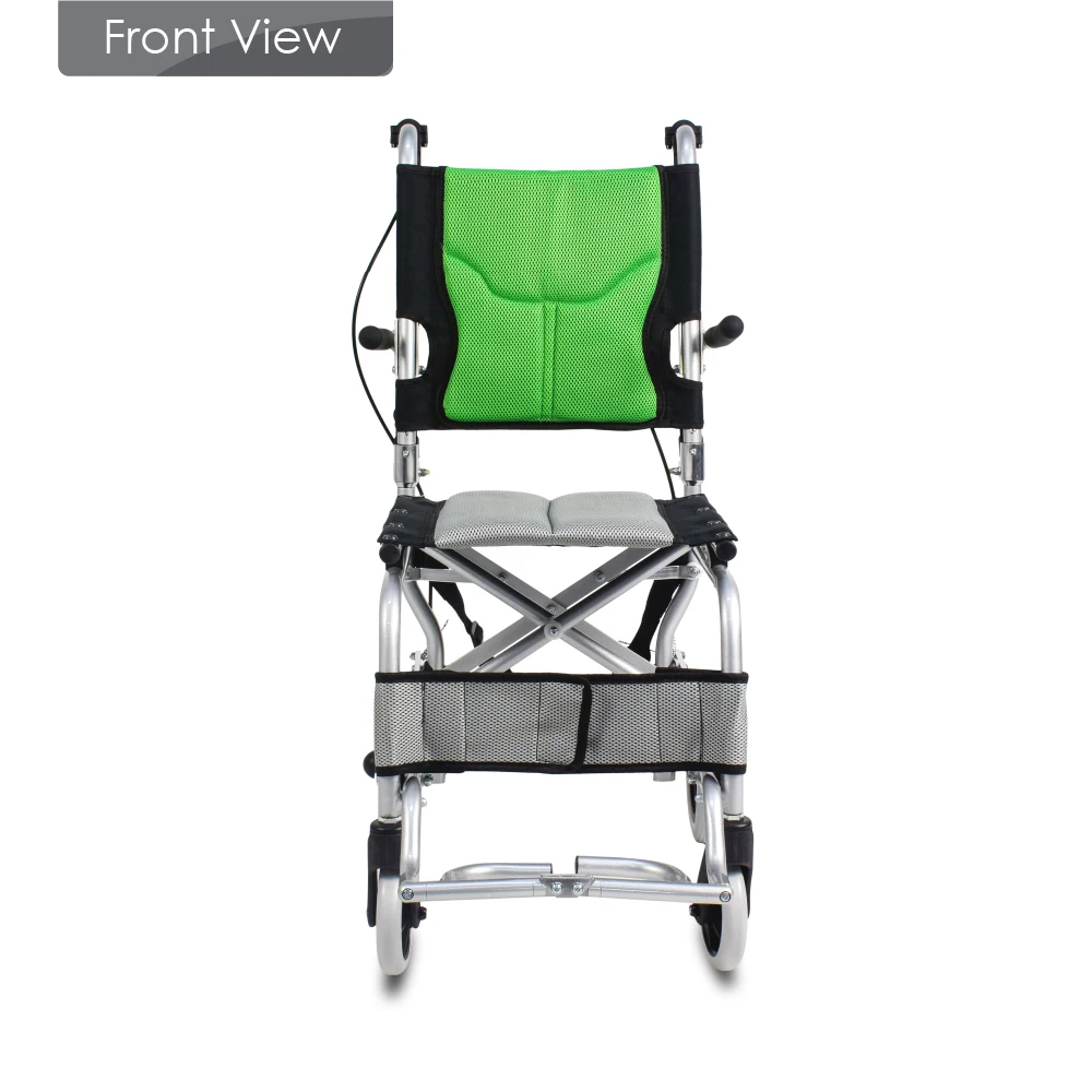 BION Traveller Compact Manual Wheelchair Lightweight Travelling Folding from Singapore for Elderly Aluminium Flip-up 7.3KGS SG